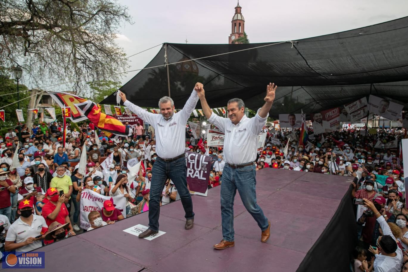 Alfredo Ramírez consolidará política de bienestar de AMLO en Michoacán: Raúl Morón