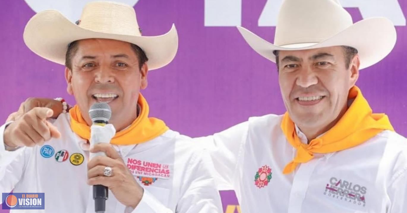 Toño García, en la campaña de Carlos Herrera hasta el último momento