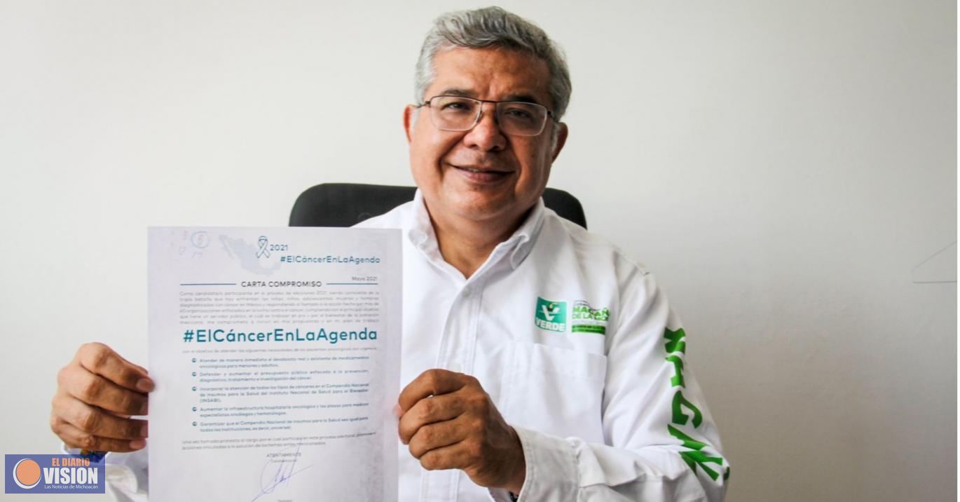 En Michoacán, atención integral a personas con cáncer: Magaña de la Mora