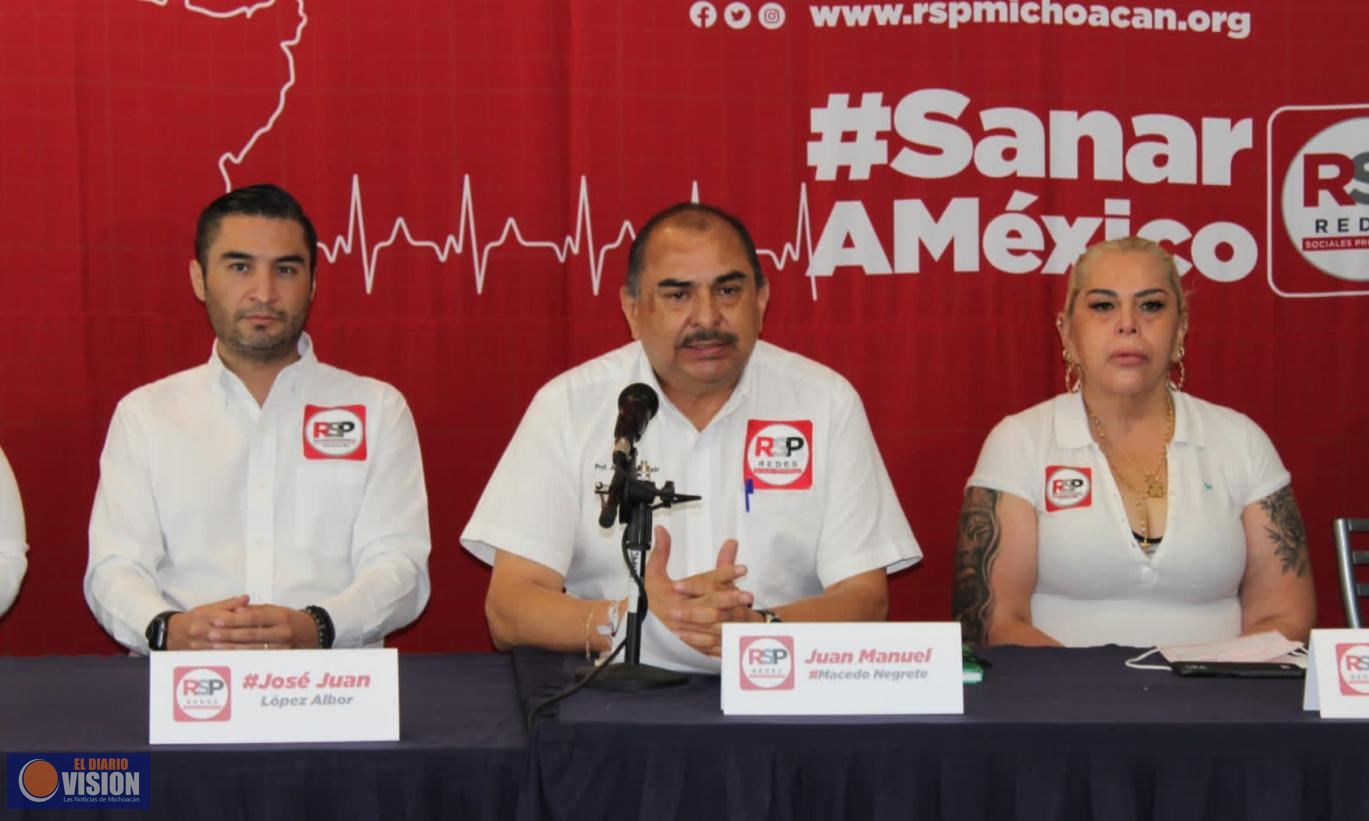 RSP define su voto para Carlos Herrera, es el perfil más progresista 
