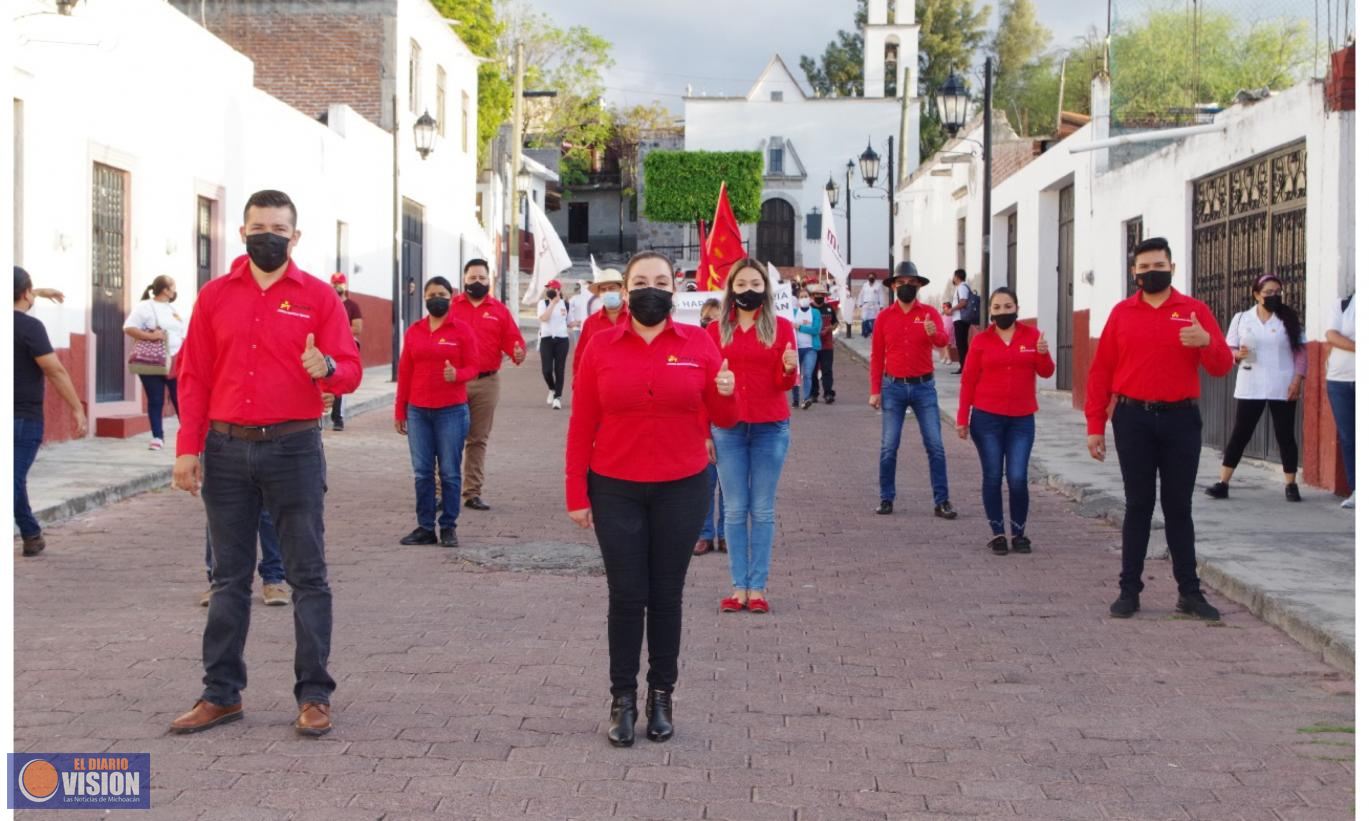 PT Michoacán condena ataque a Rosa Elia Milán, familia y equipo de campaña 