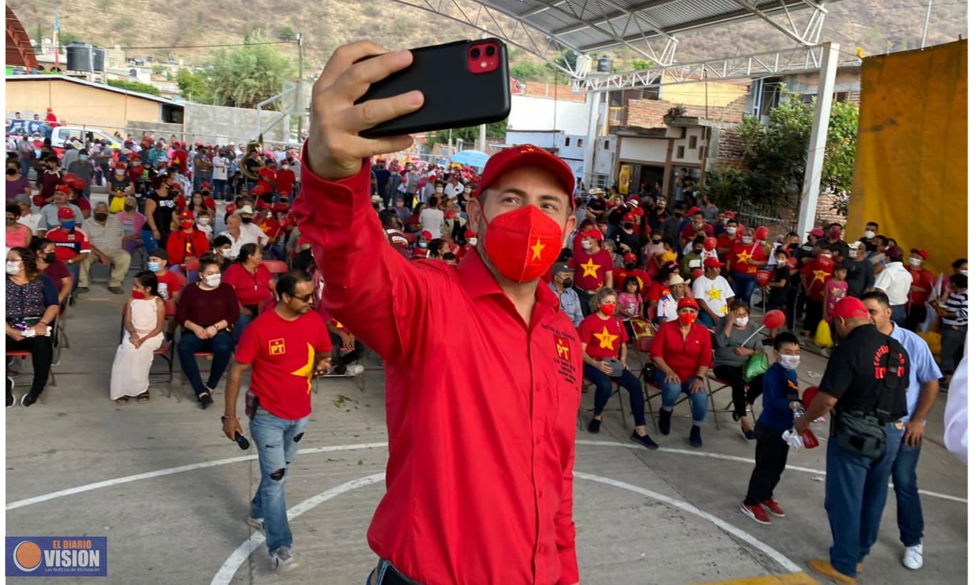 Seremos un gobierno responsable, que vea por las necesidades de Tarímbaro: Eric Gaona 
