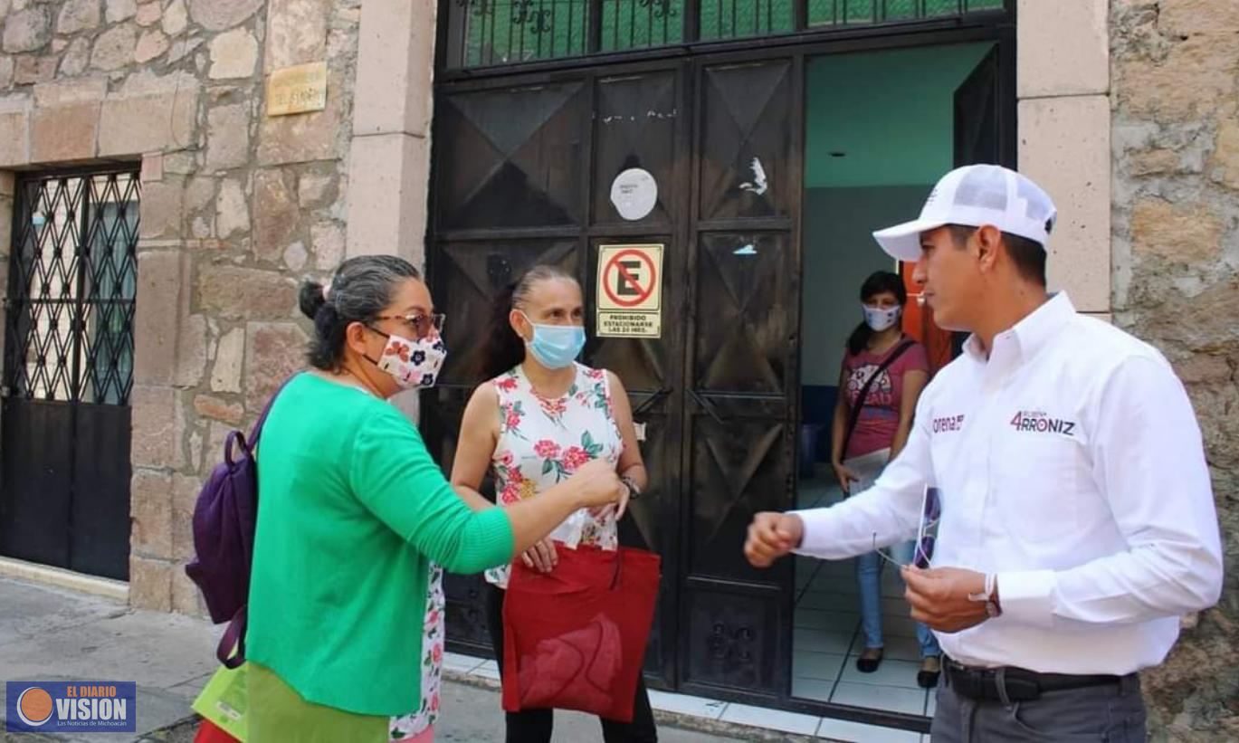 Unidos lograremos el cambio en el régimen de injusticia y corrupción que prevalece en Michoacán: RAV