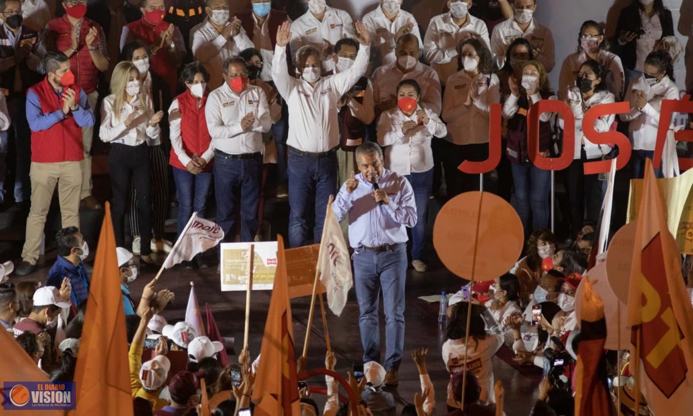 Defenderemos anhelo de transformación de los corruptos en la elección: Raúl Morón