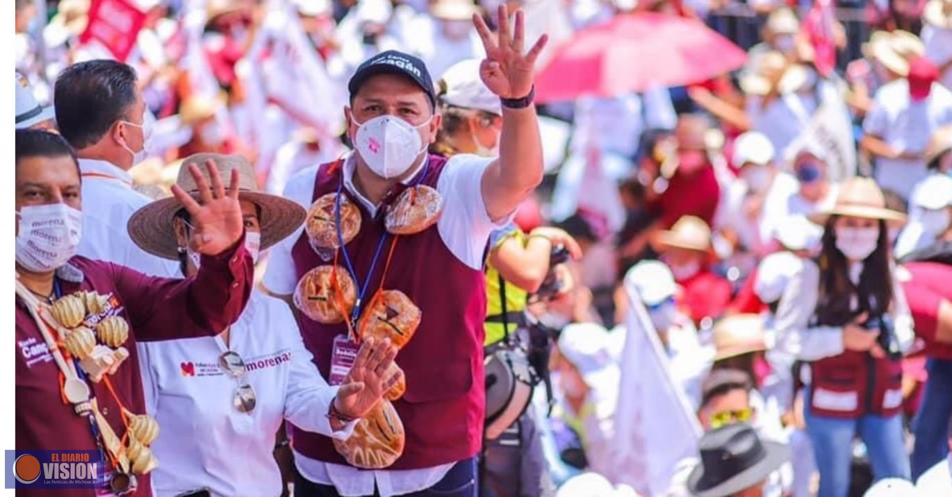 Llama Juan Carlos Barragán a votar cuatro veces por la coalición Morena y PT