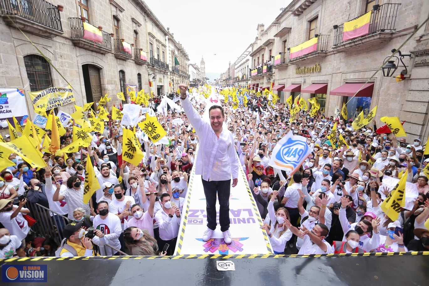 Somos el proyecto de la paz y del desarrollo para Michoacán: Carlos Herrera