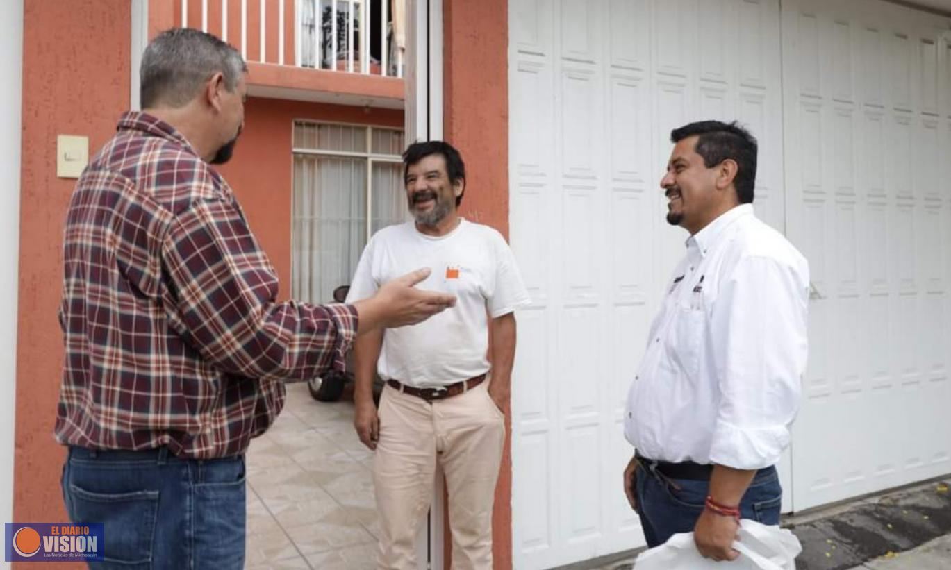 Roberto Carlos López García, hace un llamado a defender el voto