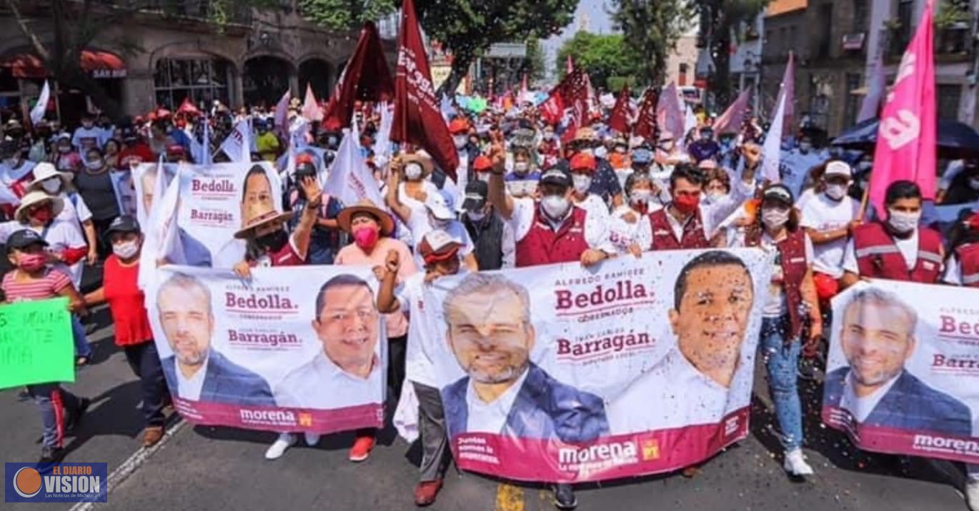 Votemos este 06 de junio por la esperanza para Michoacán: Juan Carlos Barragán