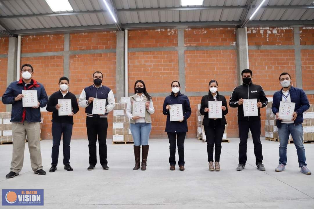 Entrega de boletas en Morelia, normal y sin contratiempos