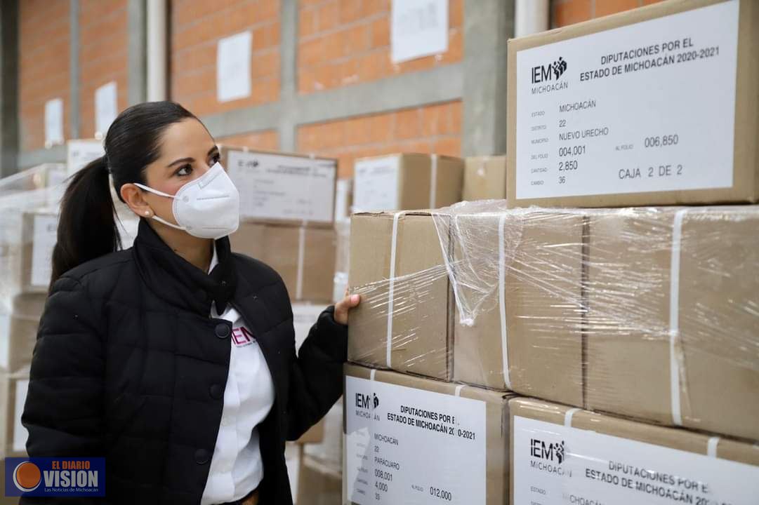 Sin contratiempos, entrega de material electoral en el Estado   