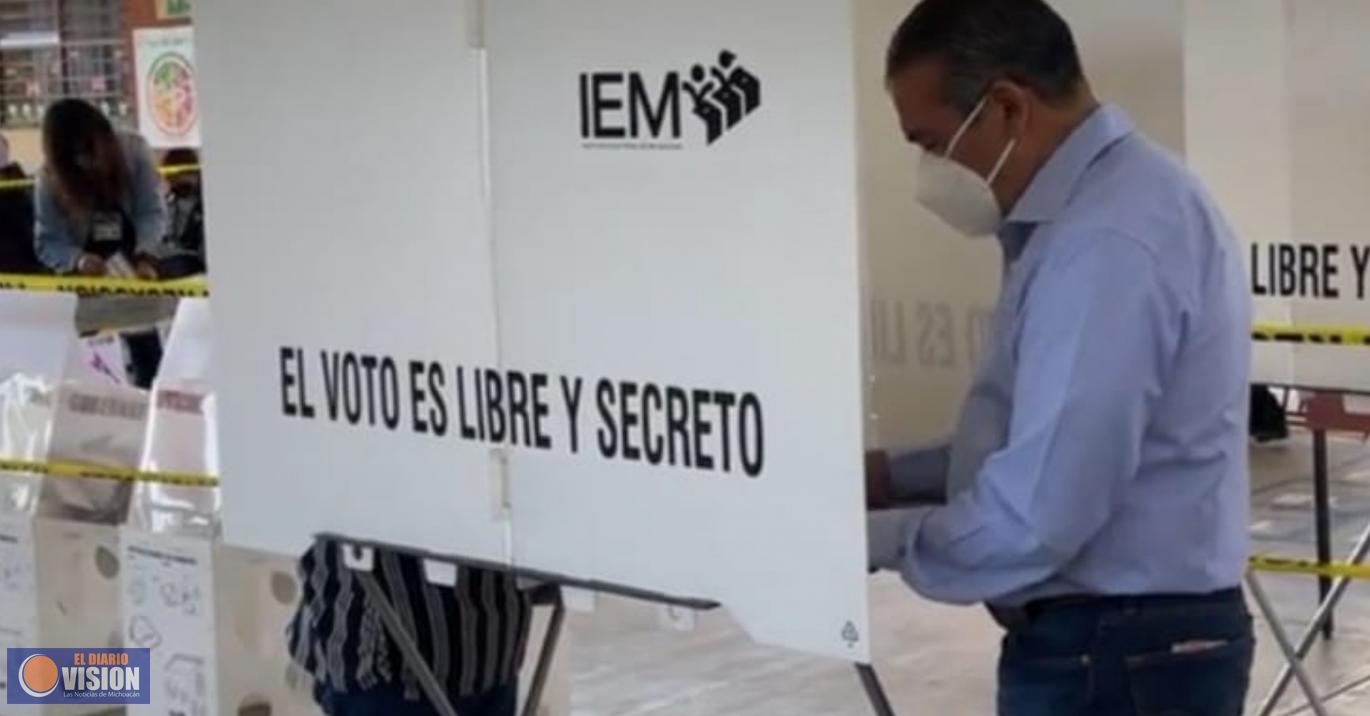 La jornada electoral, va caminando sin contratiempos : Raúl Morón 