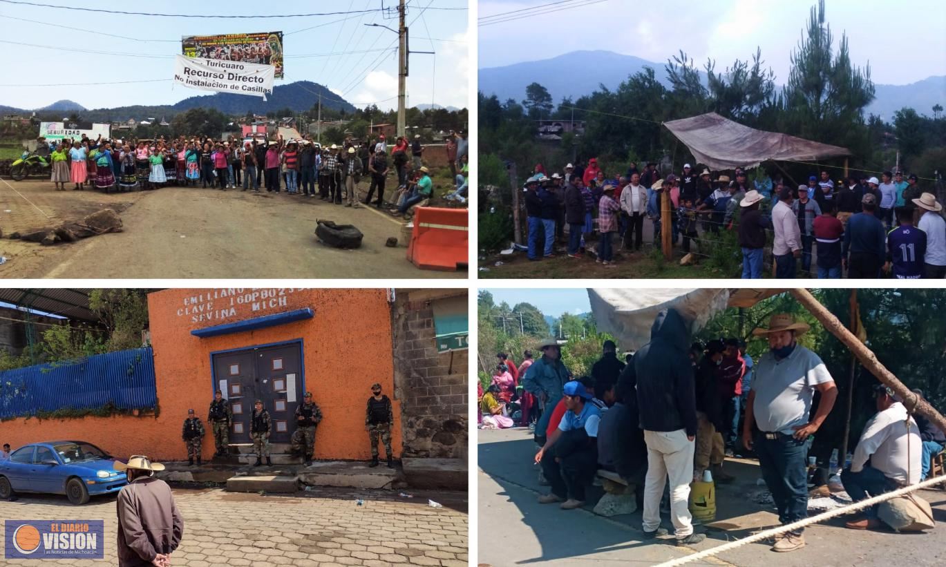 Comunidades indígenas no permitieron la instalación de casillas electorales en Michoacán 