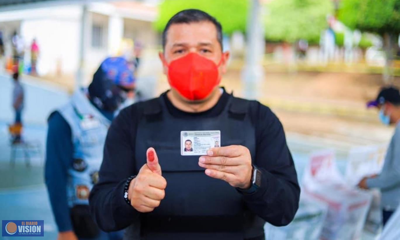 Juan Carlos Barragán, amplio margen para el triunfo en Morelia