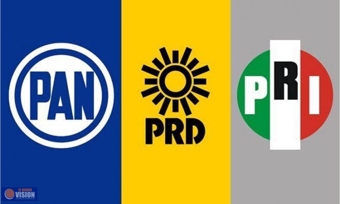 La coalición PAN, PRI, PRD aportaría 8 de 12 Diputados Federales