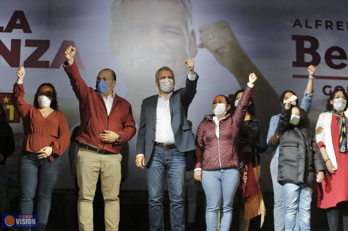 Con 40 mil votos de ventaja, elección de Bedolla como gobernador es irreversible