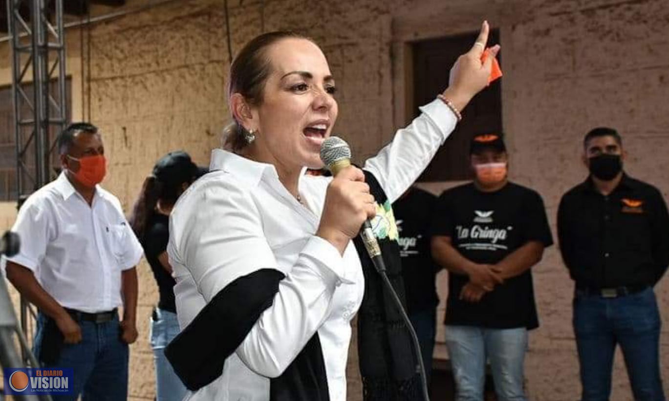 Mi lucha por Michoacán no se detiene: Mercedes Calderón