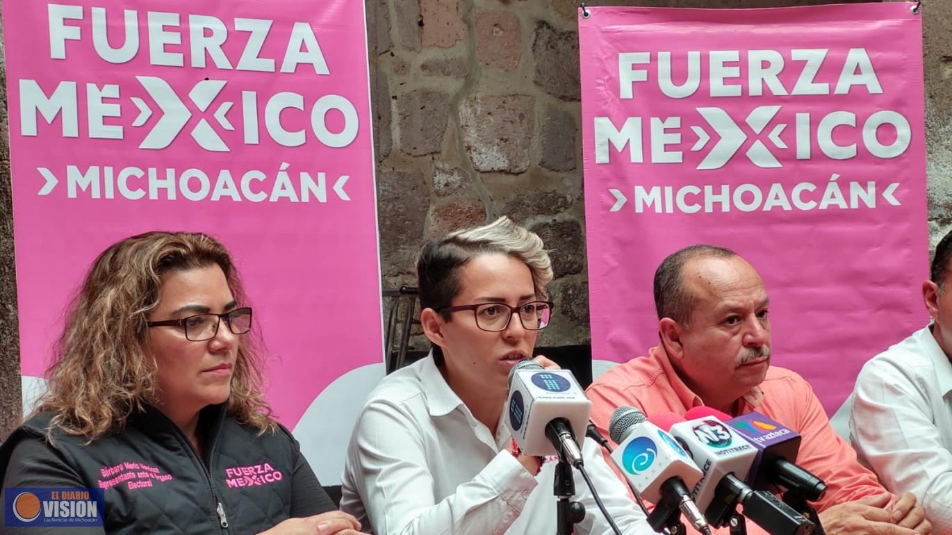 Fuerza por México,  defenderá  registro : Karla Martínez 