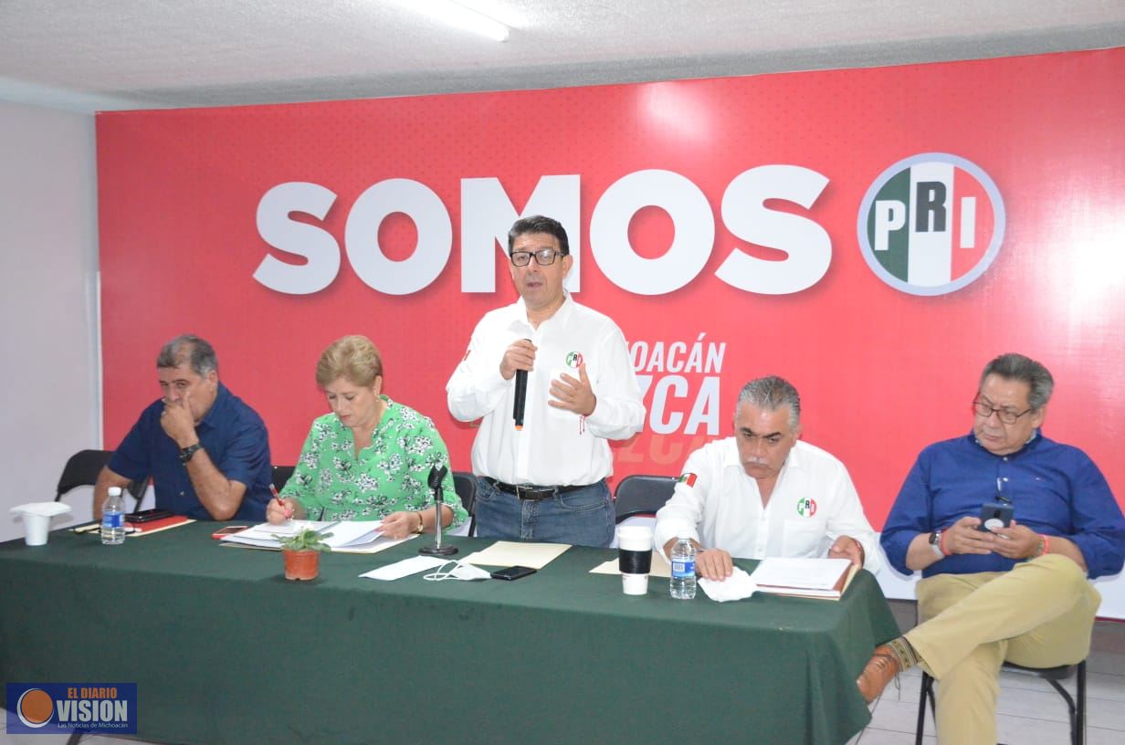 Reconoce PRI el trabajo realizado en el proceso electoral