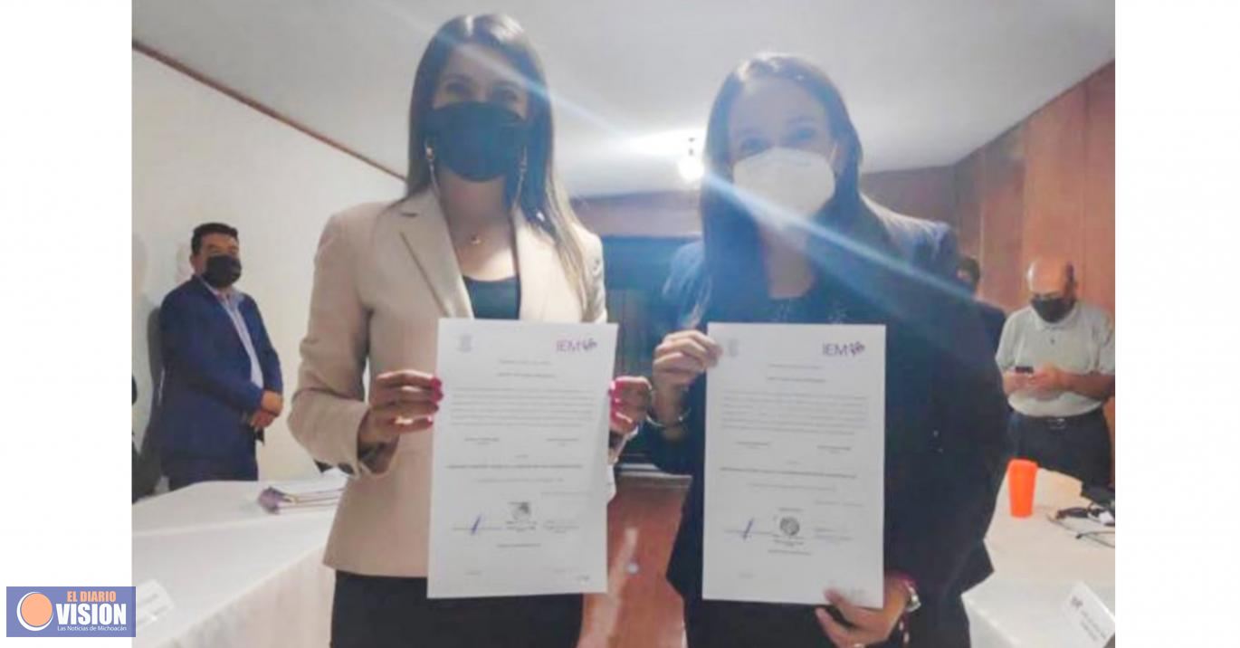 Andrea Villanueva recibe constancia de mayoría y validez sobre elección de Diputados locales
