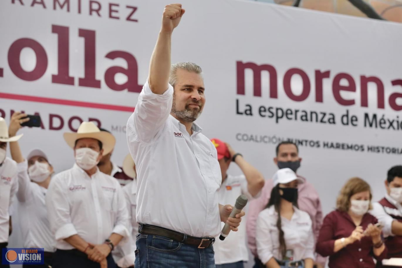 Computo final del IEM ratifica elección de Bedolla como gobernador de Michoacán