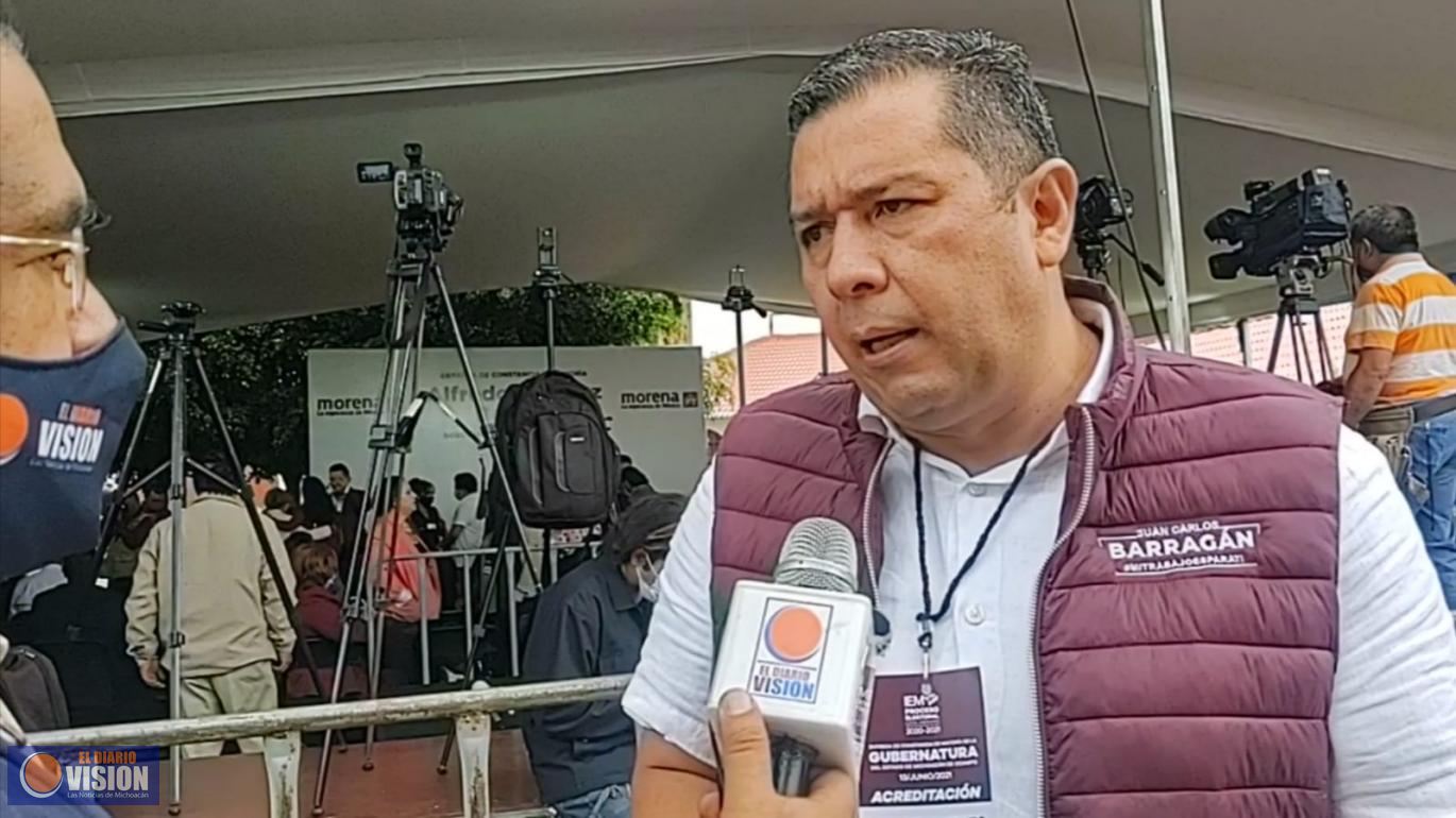 Vamos a trabajar, para solucionar problemas que tienen más de treinta años: Juan Carlos Barragán 