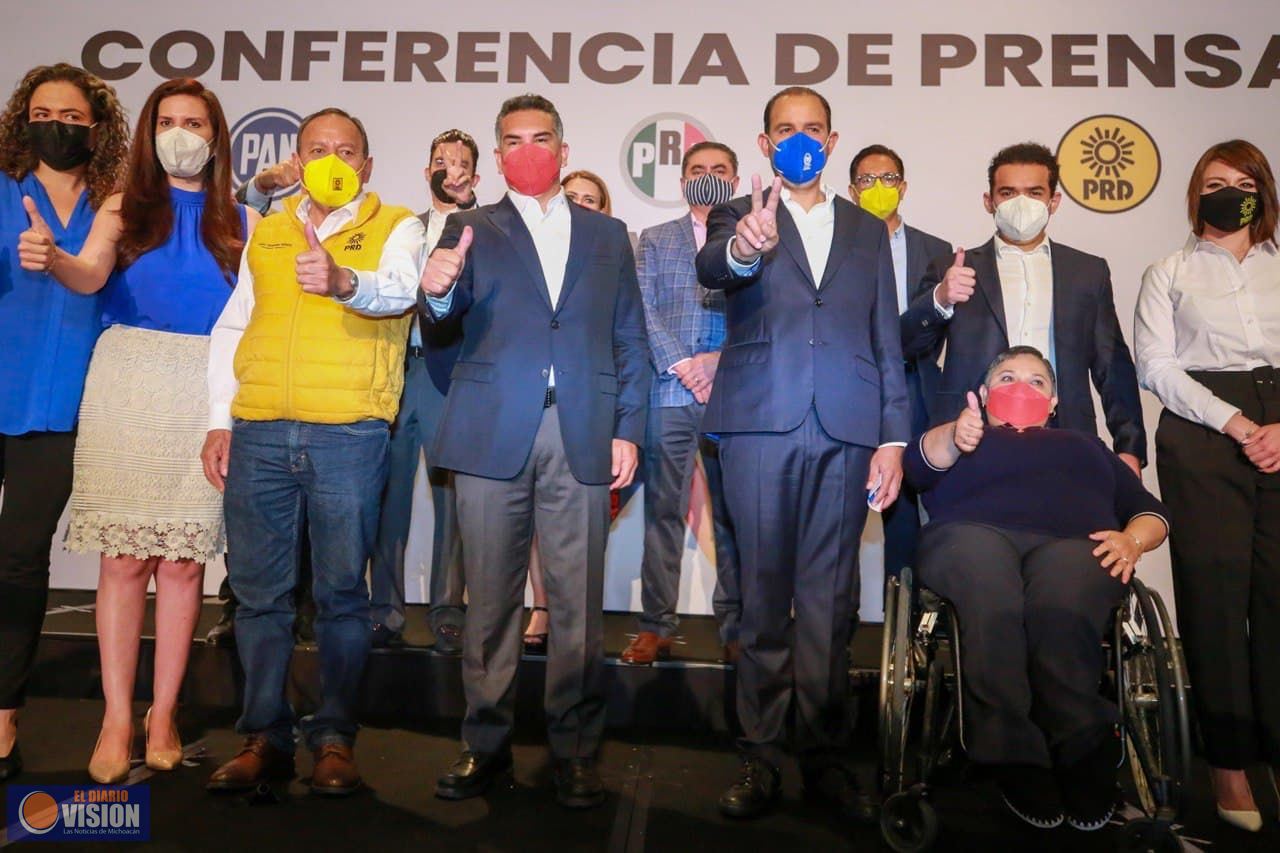 No a la militarización de la seguridad, ni al control gubernamental de las elecciones: Va por México