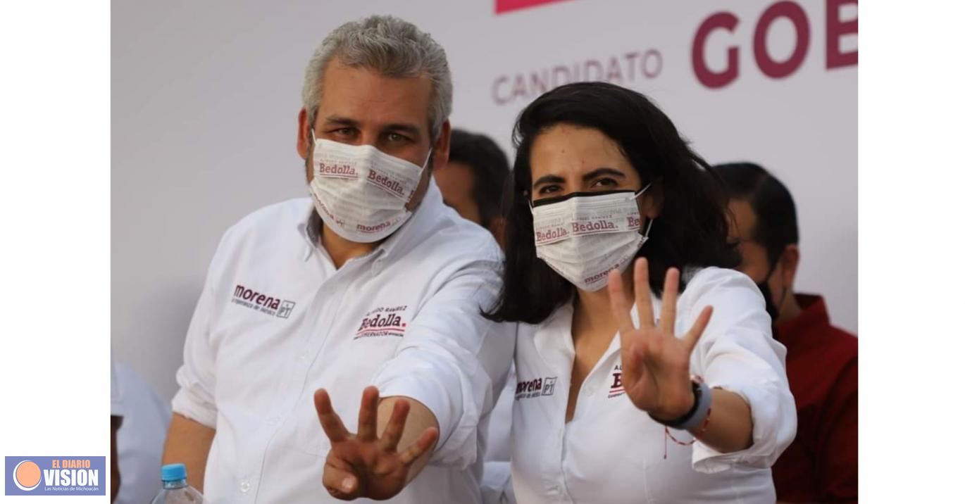 Bedolla, el gobernador que garantiza la Cuarta Transformación en Michoacán: Giulianna Bugarini