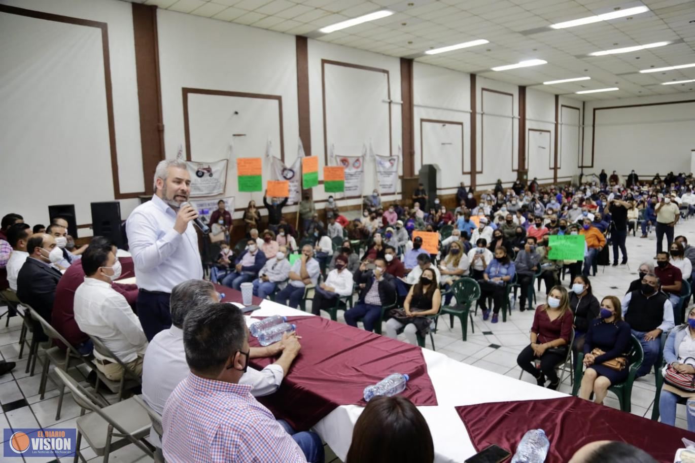 La gente votó para sacar a la corrupción y que gobernemos con honestidad: Bedolla