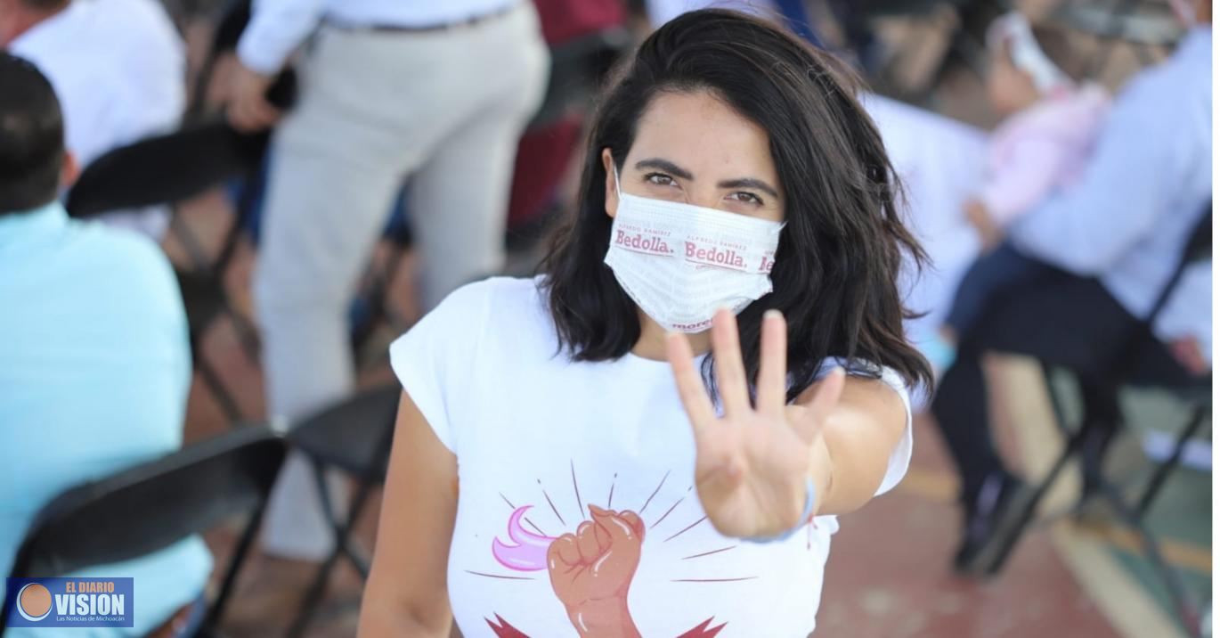 El Equipo por Michoacán debe respetar la decisión de los michoacanos: Giulianna Bugarini