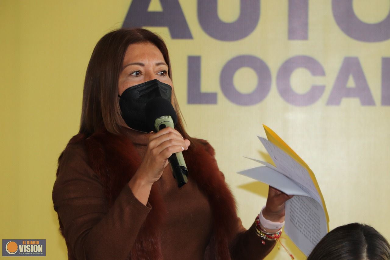 Promueve PRD Michoacán, gobiernos con perspectiva de género 