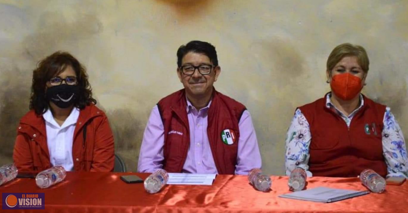 El PRI nos requiere unidos y fuertes: Eligio González