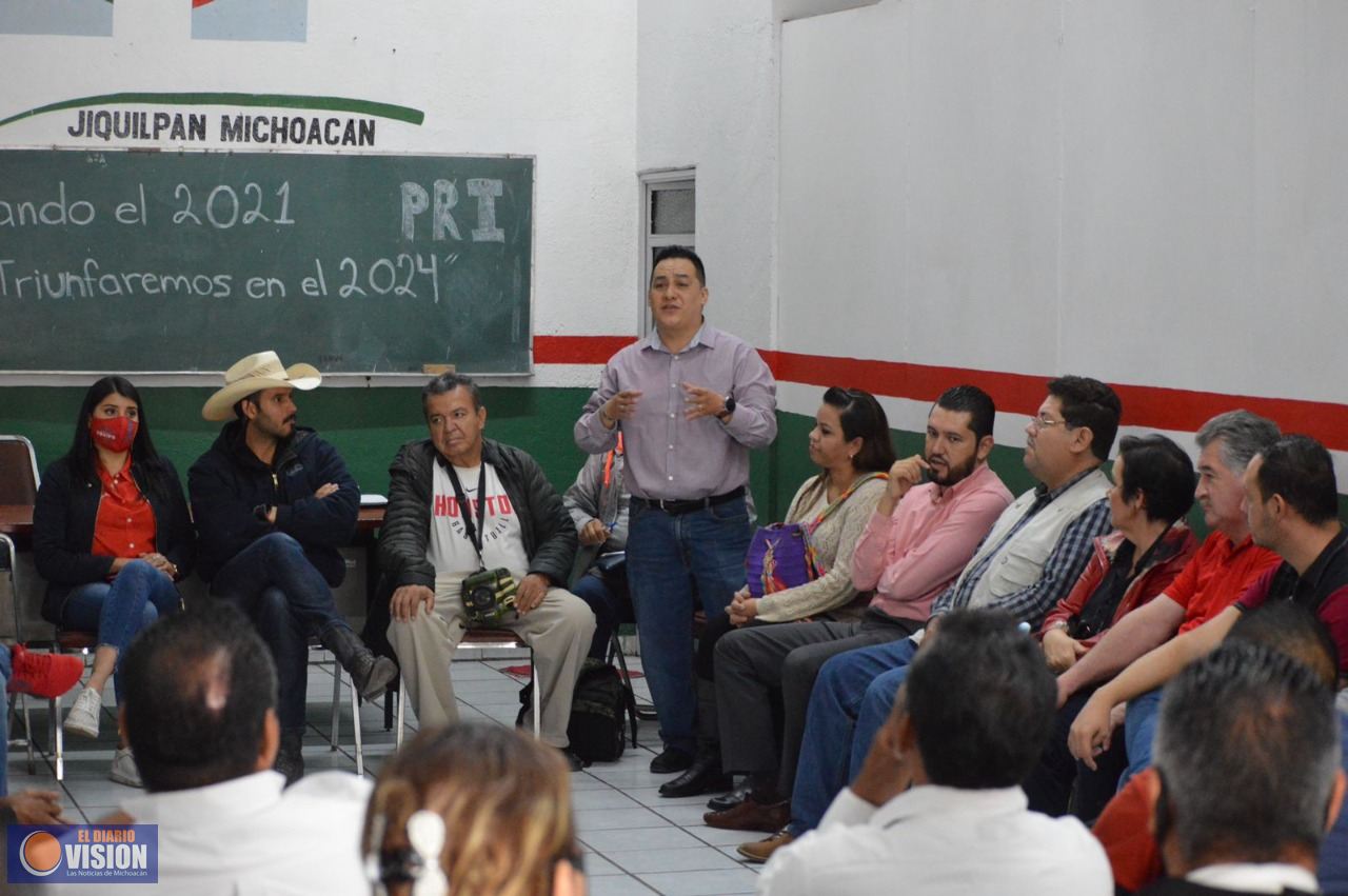 Proyecto y estructuras del PRI, firmes y en unidad: Eligio González