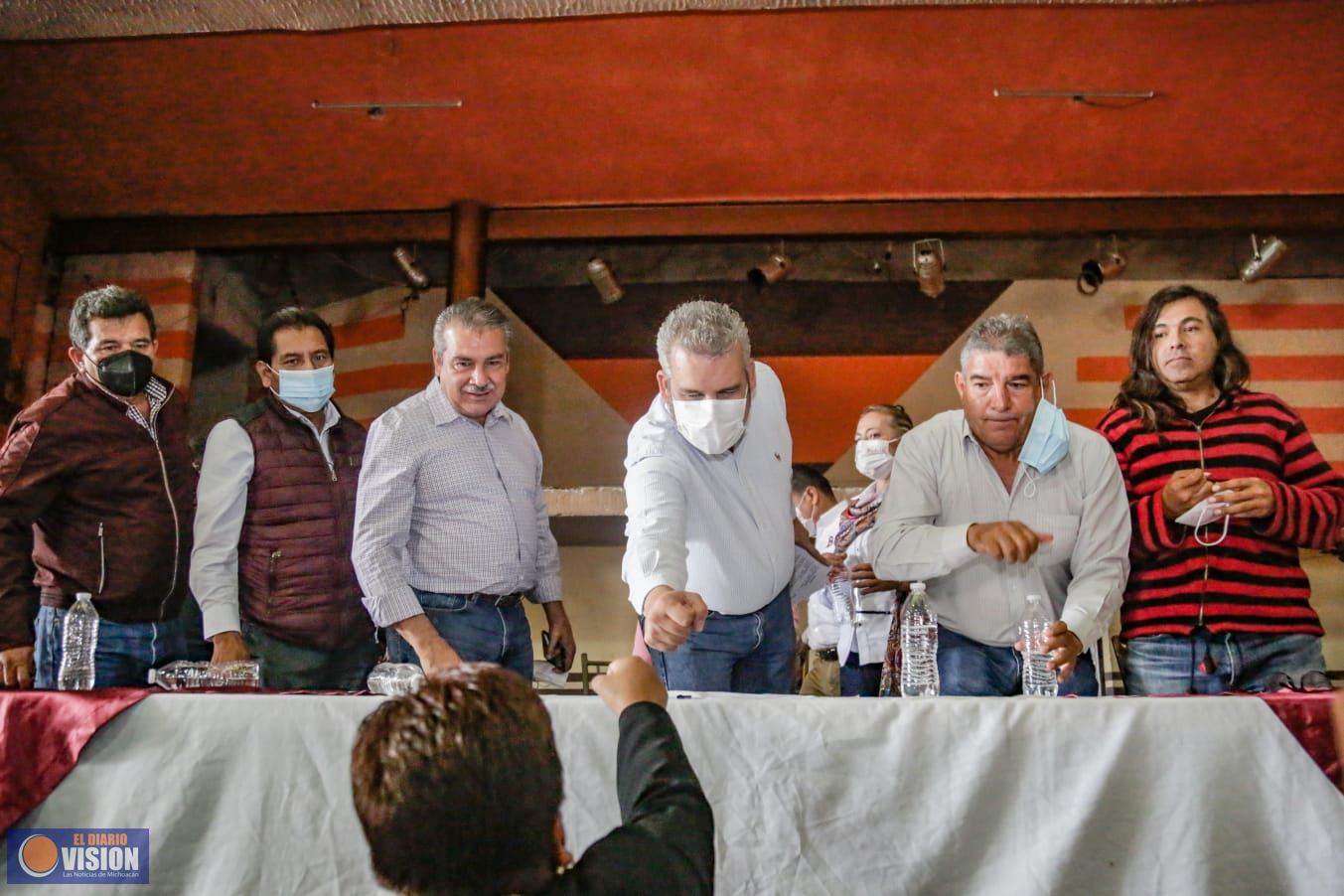 Bedolla llama a la participación ciudadana para reconstruir Michoacán