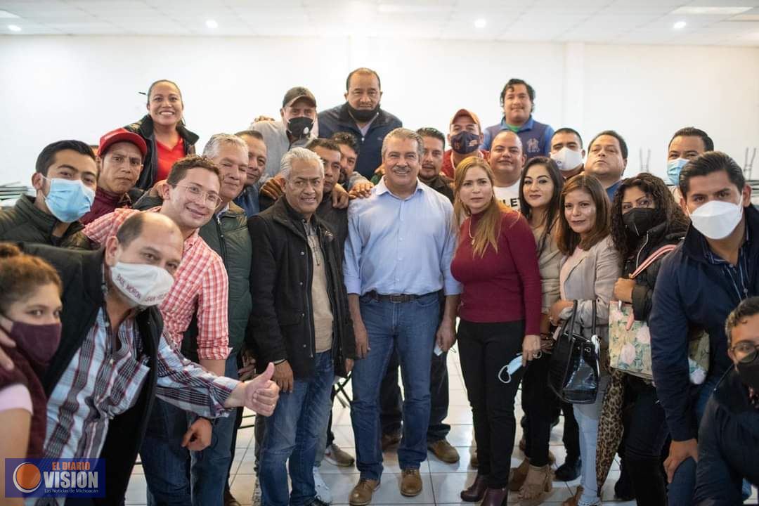 Apunta Raúl Morón a la transformación de MORENA frente a retos de Michoacán y el país