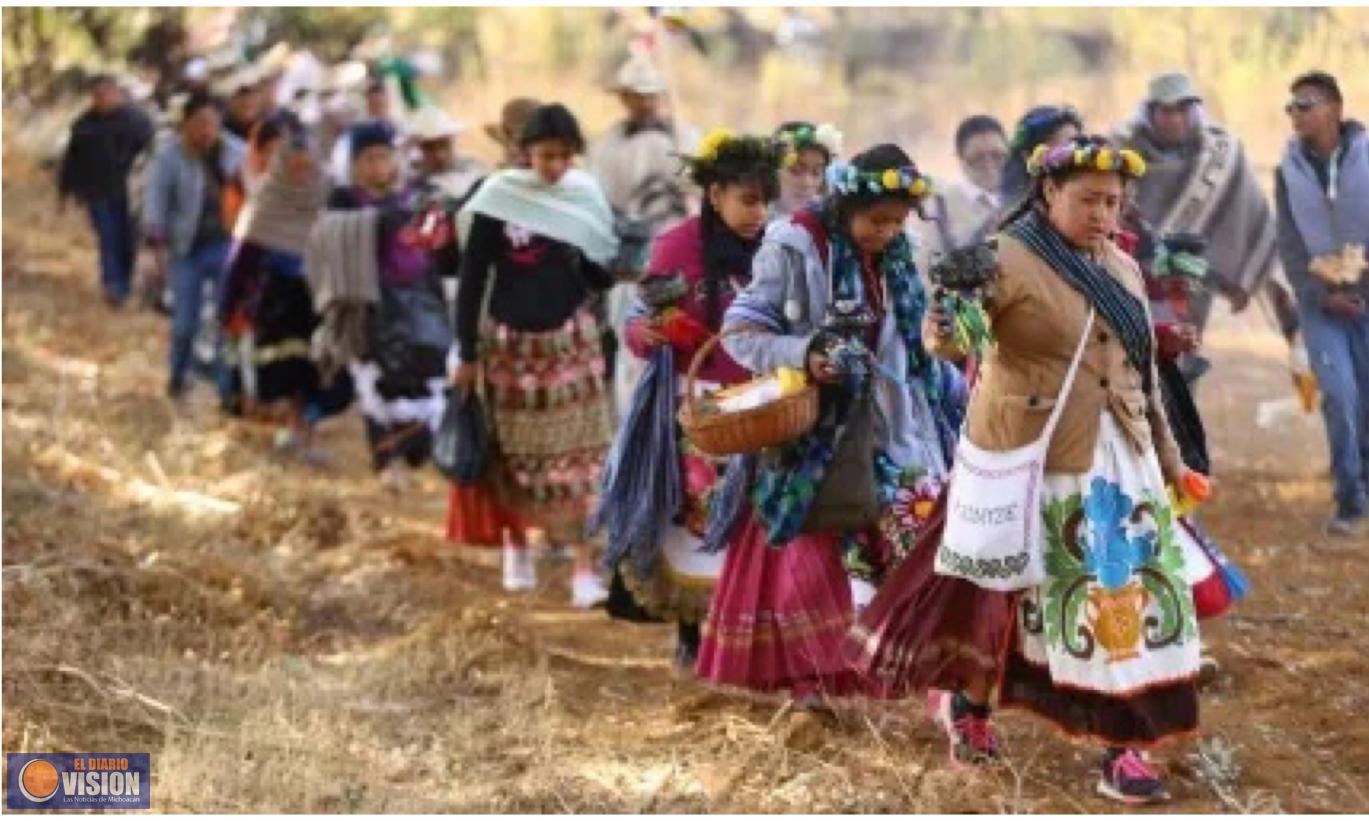 Autoridades p´urhépecha de Jarácuaro solicitan al IEM consulta para ser autónomos