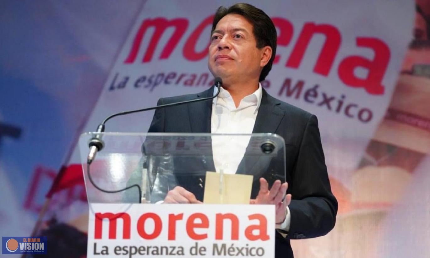 Mediante encuesta se elegirá al candidato presidencial de Morena en 2024: Mario Delgado