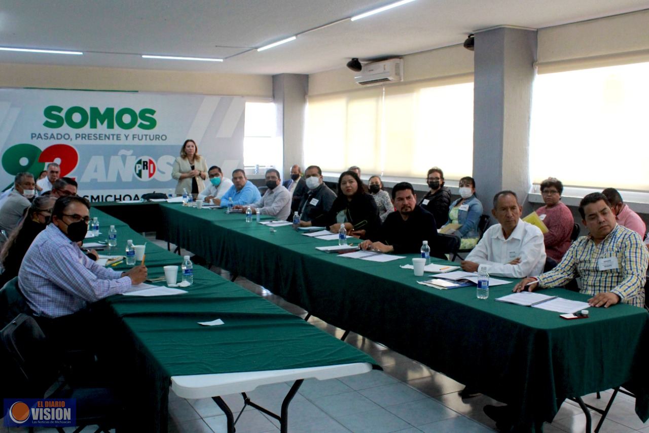 Acompaña PRI-Michoacán con asesorías a alcaldes y síndicos electos para entrega-recepción