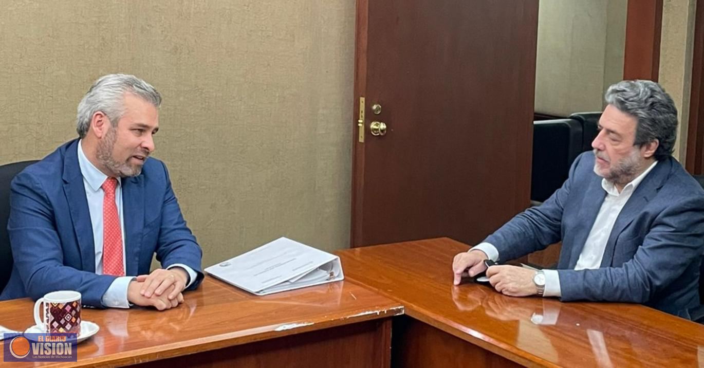 Bedolla analiza con SEP alternativas para la suficiencia presupuestal en universidades