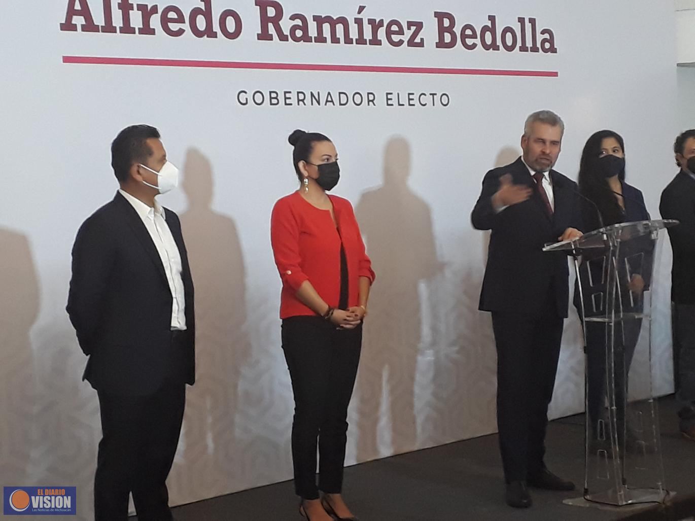 Alfredo Ramírez Bedolla, conformará Unidad de Inteligencia Patrimonial
