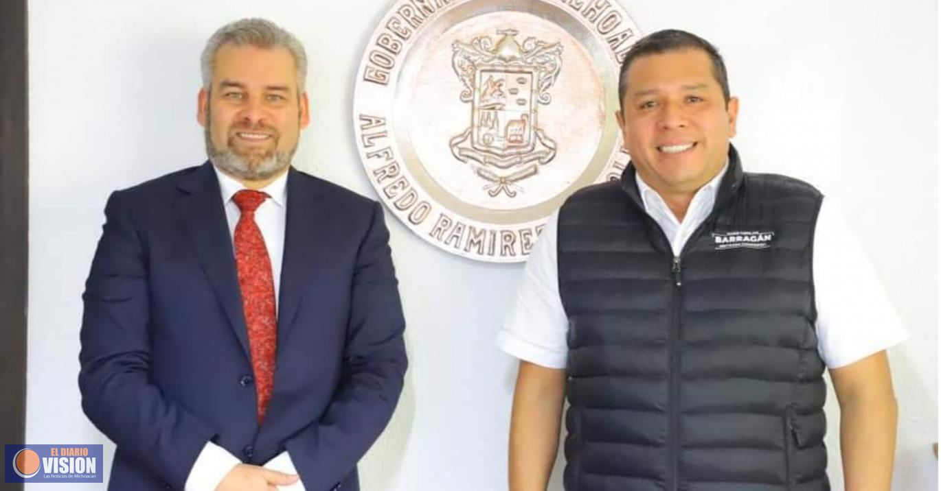 Reconoce Juan Carlos Barragán gestiones del Gobernador electo Alfredo Ramírez con la Federación
