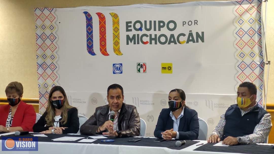 Equipo por Michoacán, seguirá en su lucha por irregularidades registradas en elección 