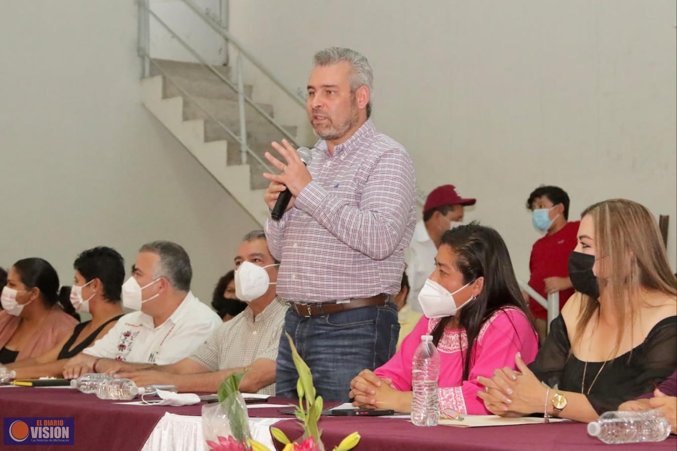 Morena ganó en Michoacán porque la gente se cansó de la corrupción: Bedolla