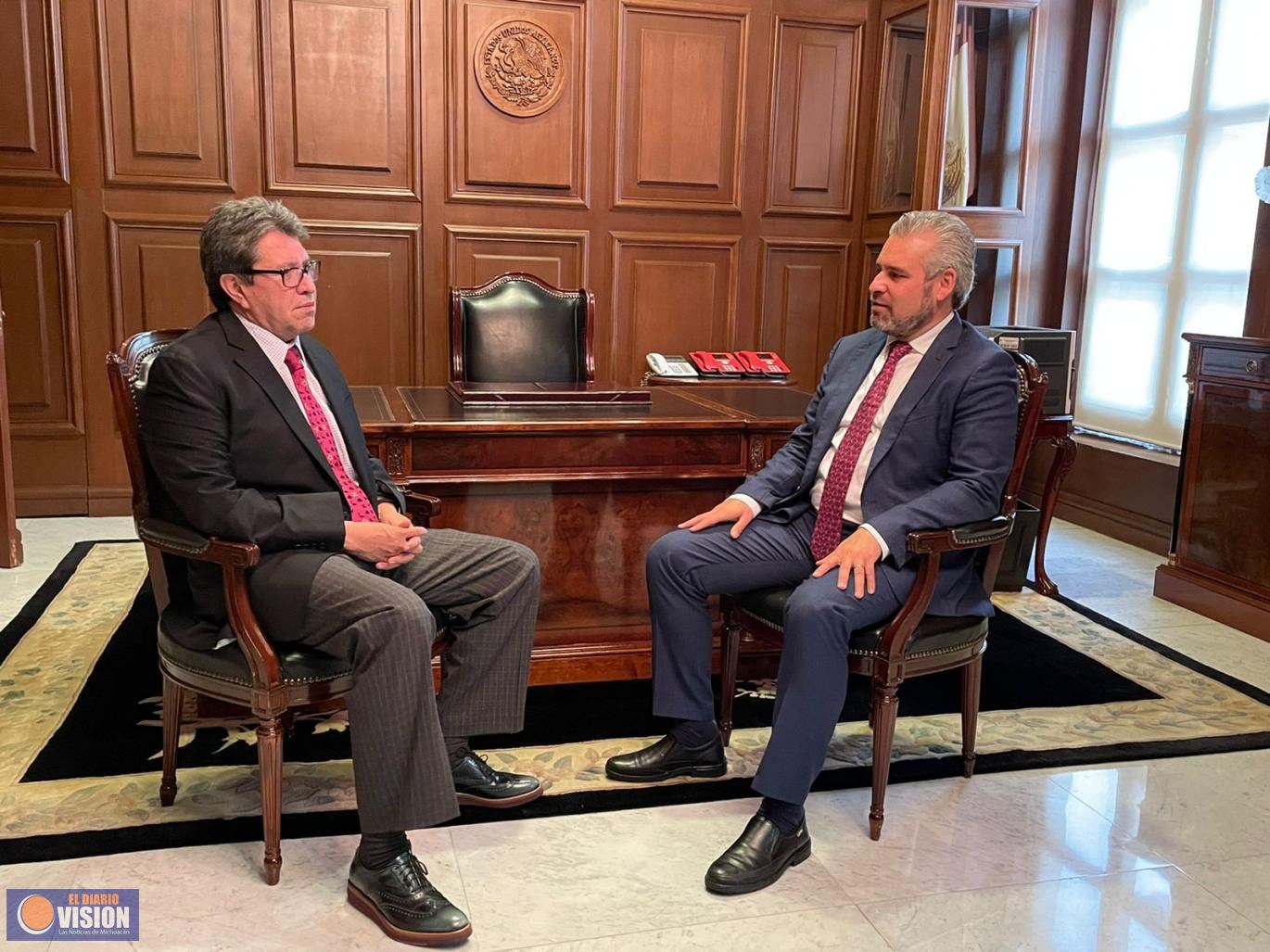 Bedolla propone al Senado llamar a rendir cuentas a Silvano Aureoles