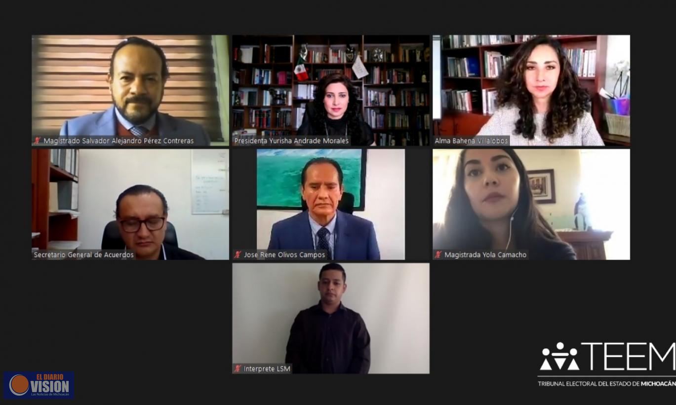 Confirma TEEM elección de diputado local en el distrito 05 de Paracho 