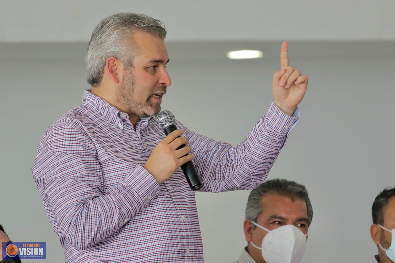Venta de inmuebles y predios públicos será perseguida como fraude y corrupción: Bedolla