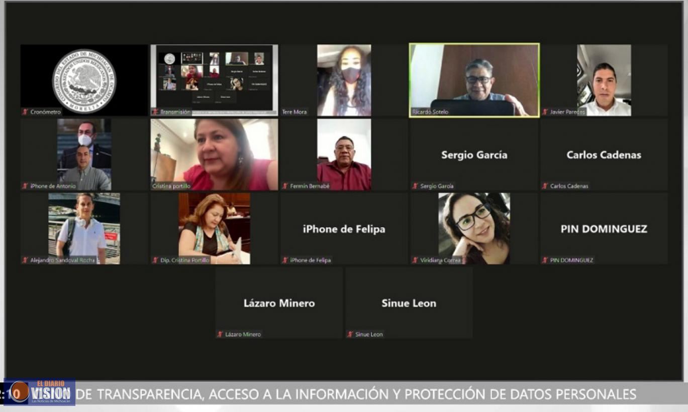 Comparecen ante diputados, aspirantes a consejeras y consejeros del IMAIP﻿