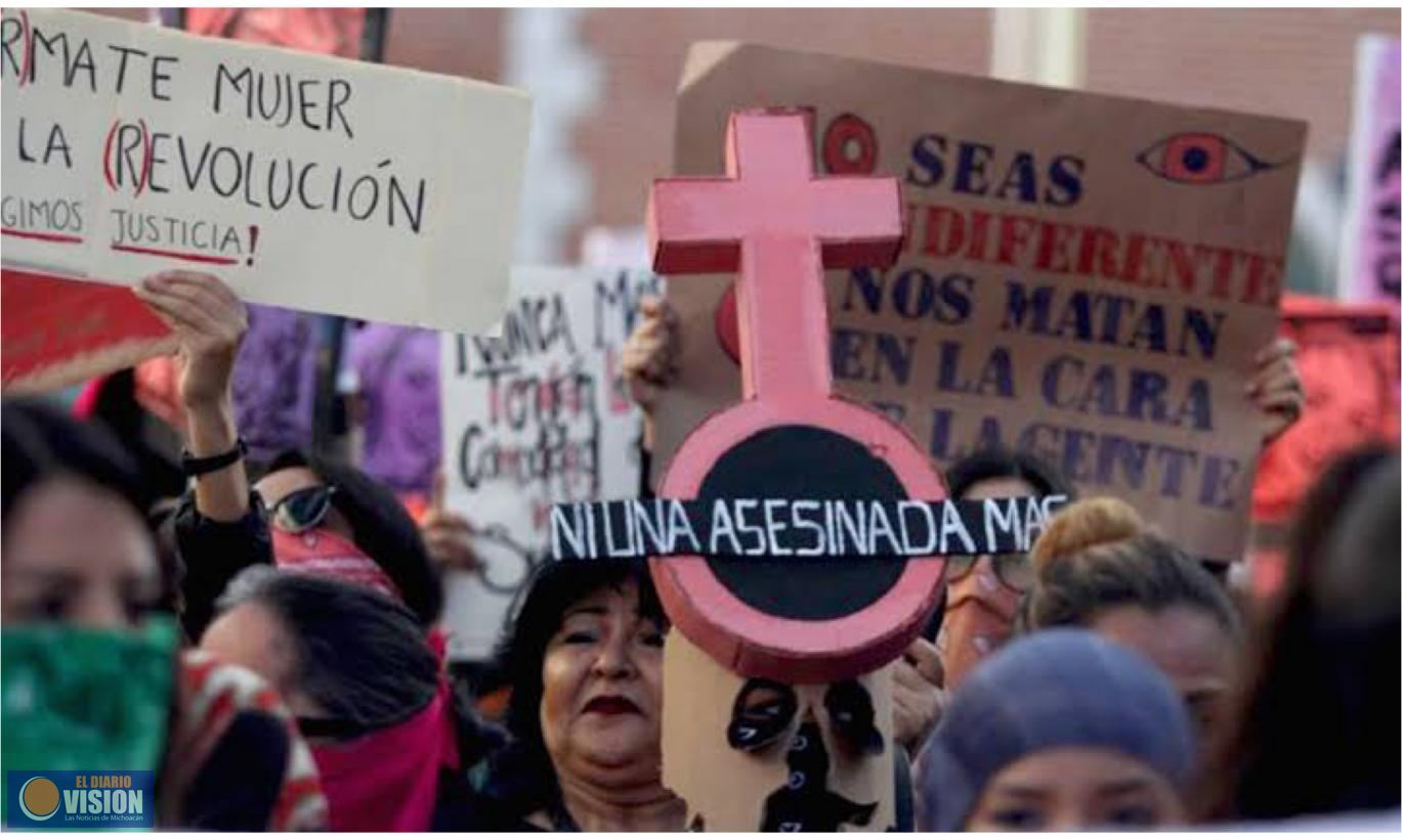 Agosto de 2021, mes con el mayor número de feminicidios en sexenio de AMLO
