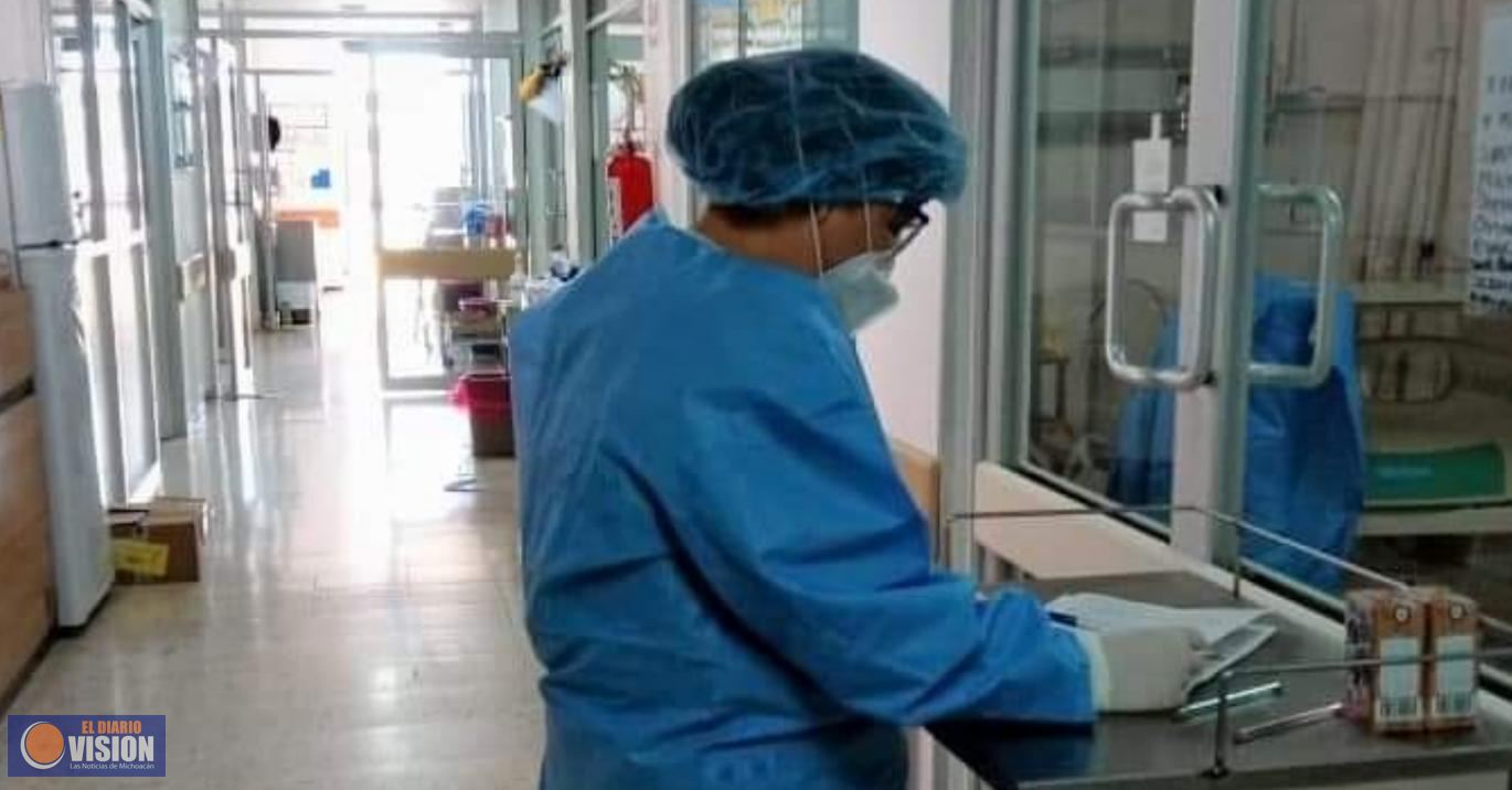 Hoy lunes, Michoacán reporta 469 casos confirmados y 15 defunciones de COVID-19 
