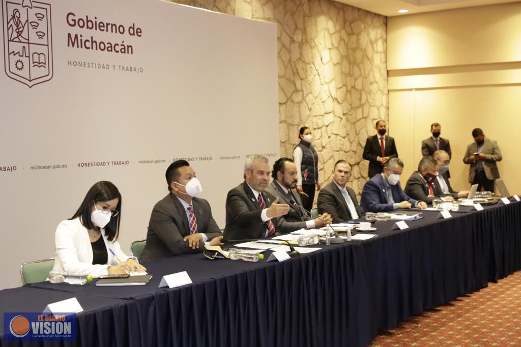 *Gobernador prepara con Ayuntamientos la aplicación de presupuestos directos