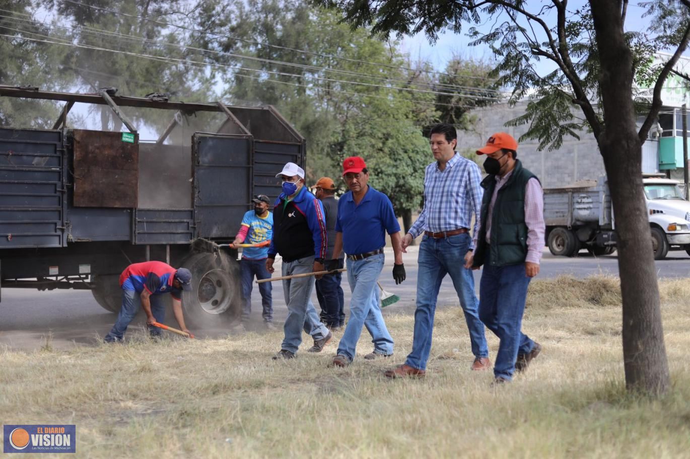 Impulsa Alfonso Martínez mejoramiento integral de accesos a Morelia